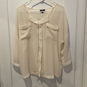Topshop Maternity Sheer Blouse